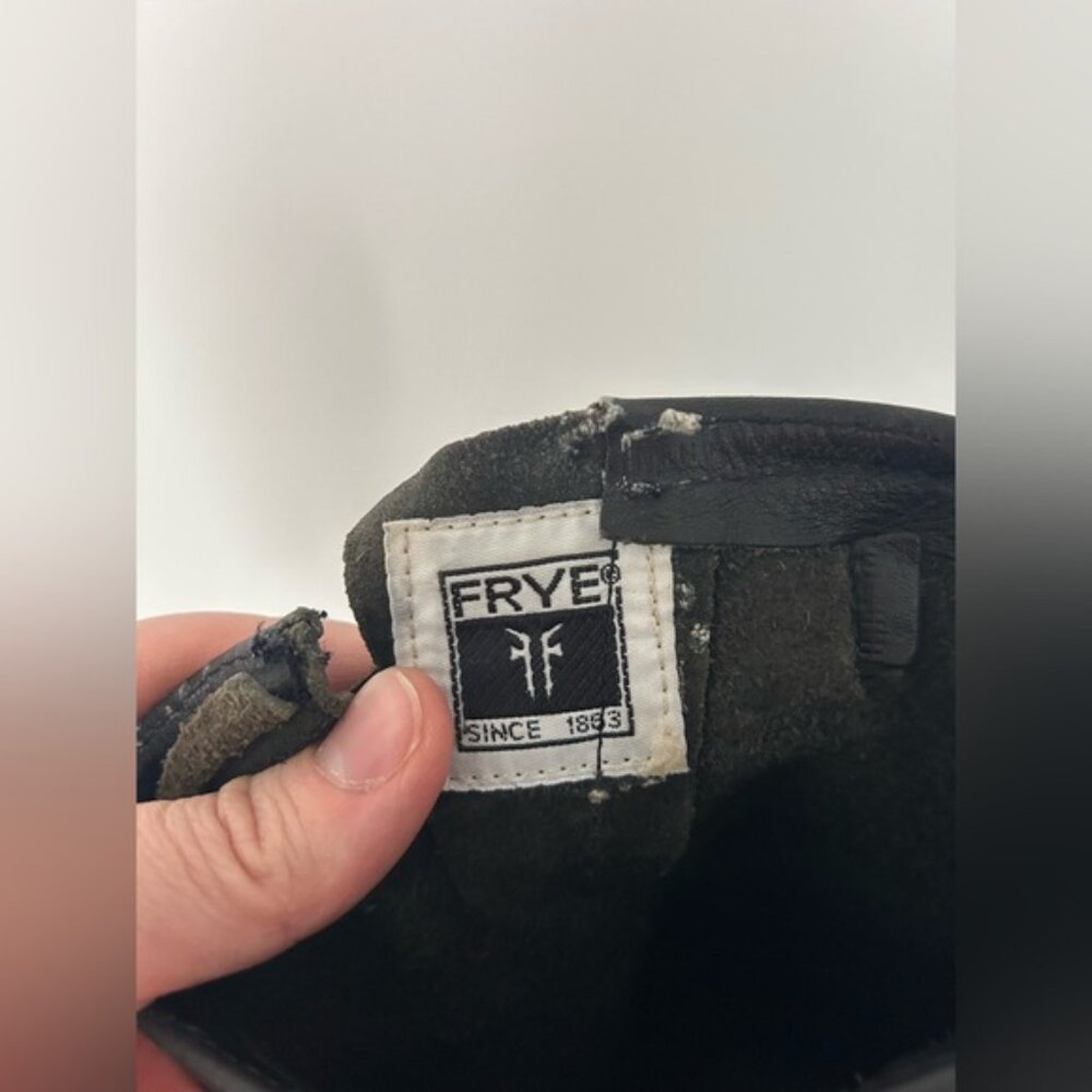 Frye Veronica Slouch Boot, Black, Size 7.5 - Picture 11 of 12